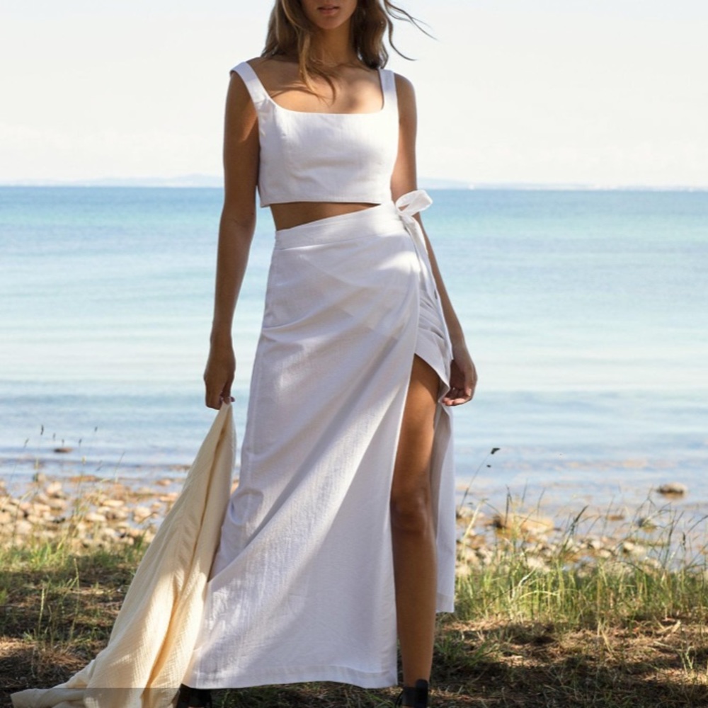 Free People The Moss skirt set